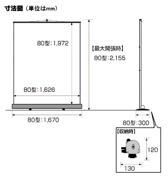 モバイルスクリーン　コクヨ　KM-SM-80型