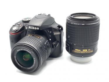 デジタル一眼レフカメラ Nikon D3300 ダブルズームキット