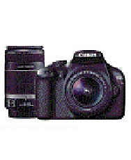 一眼レフカメラ Canon EOS KissX50 Wズームセット