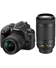 デジタル一眼レフカメラ Nikon D3400 ダブルズームキット