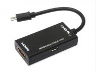 MHLmicroUSB-HDMI 変換アダブター